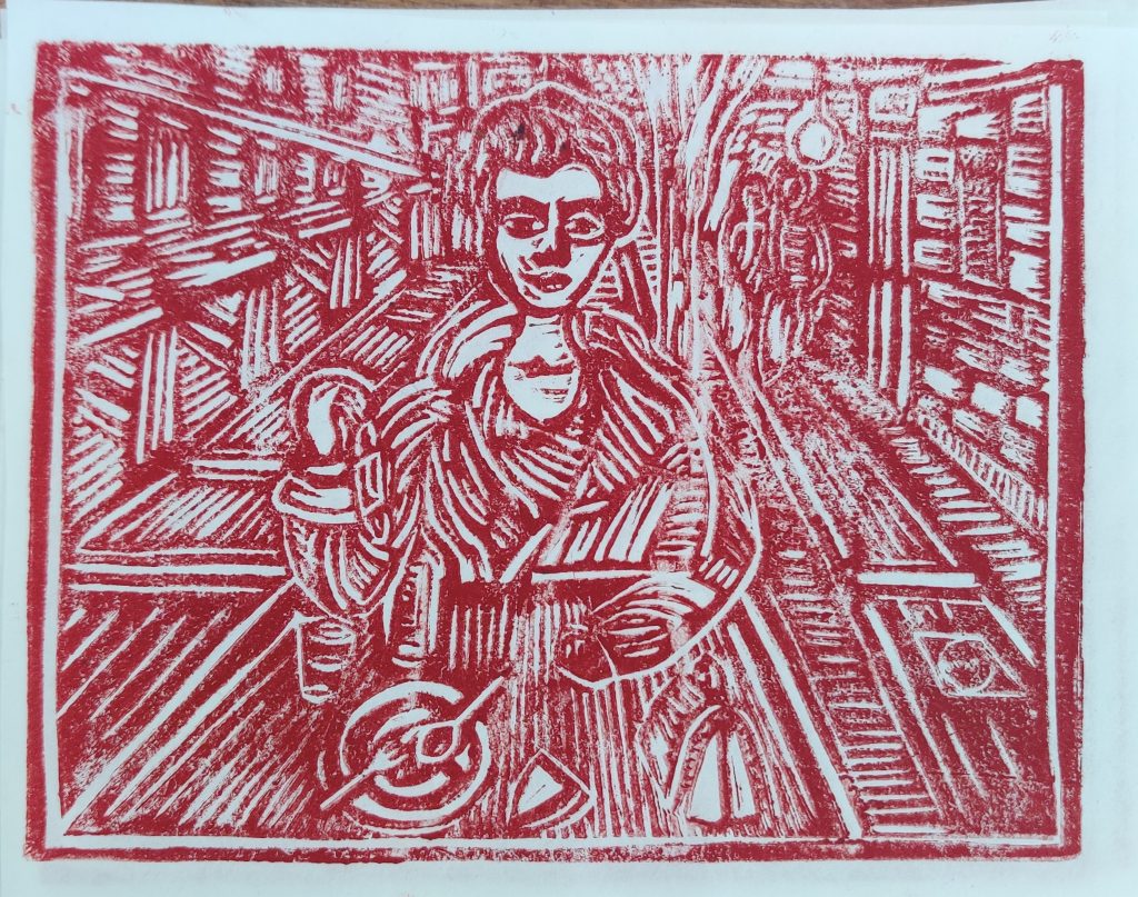 A moment at the Cervecería El Diario